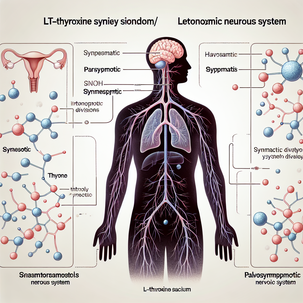 Cómo afecta L-Thyroxine Sodium/Levothyroxine Sodium (LT4 sodium) al sistema nervioso autónomo