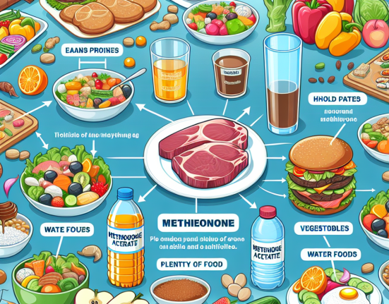 Dieta recomendada durante el uso de Acetato de metenolona