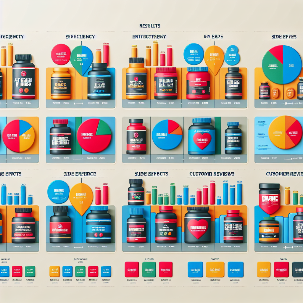 Diferencias de resultados entre marcas de Quemadores de grasa