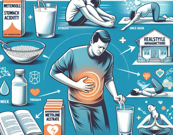 Qué hacer si Acetato de metenolona provoca acidez estomacal