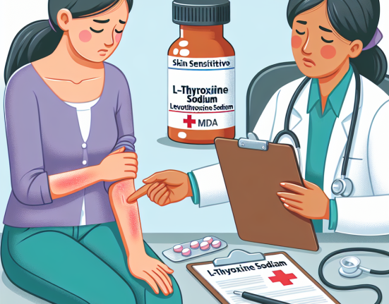 Qué hacer si L-Thyroxine Sodium/Levothyroxine Sodium (LT4 sodium) causa sensibilidad en la piel