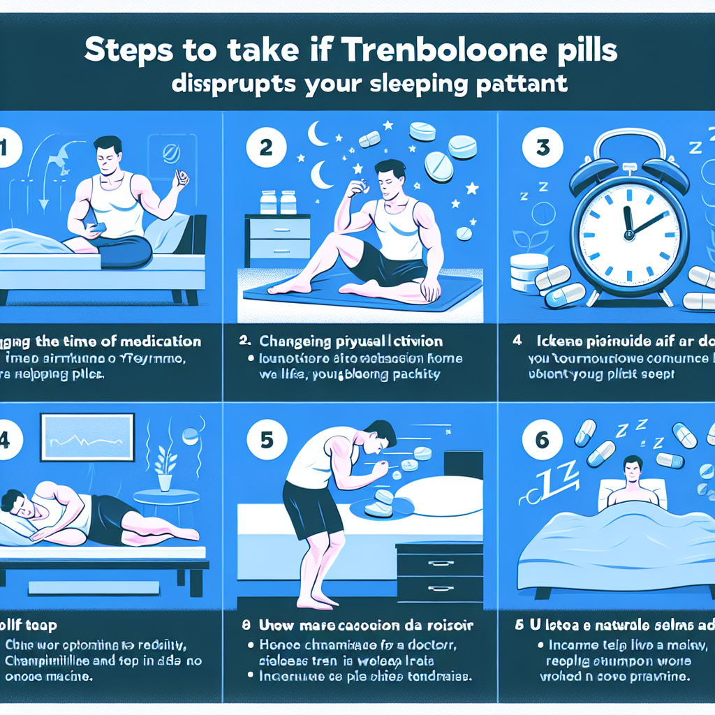 Qué hacer si Pastillas de trembolona interrumpe tu patrón de sueño
