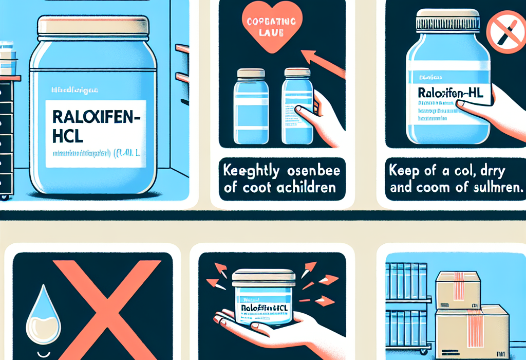 Cómo almacenar correctamente Raloxifen-HCl