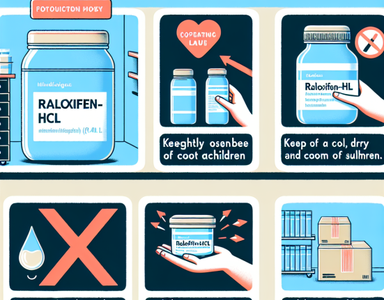 Cómo almacenar correctamente Raloxifen-HCl