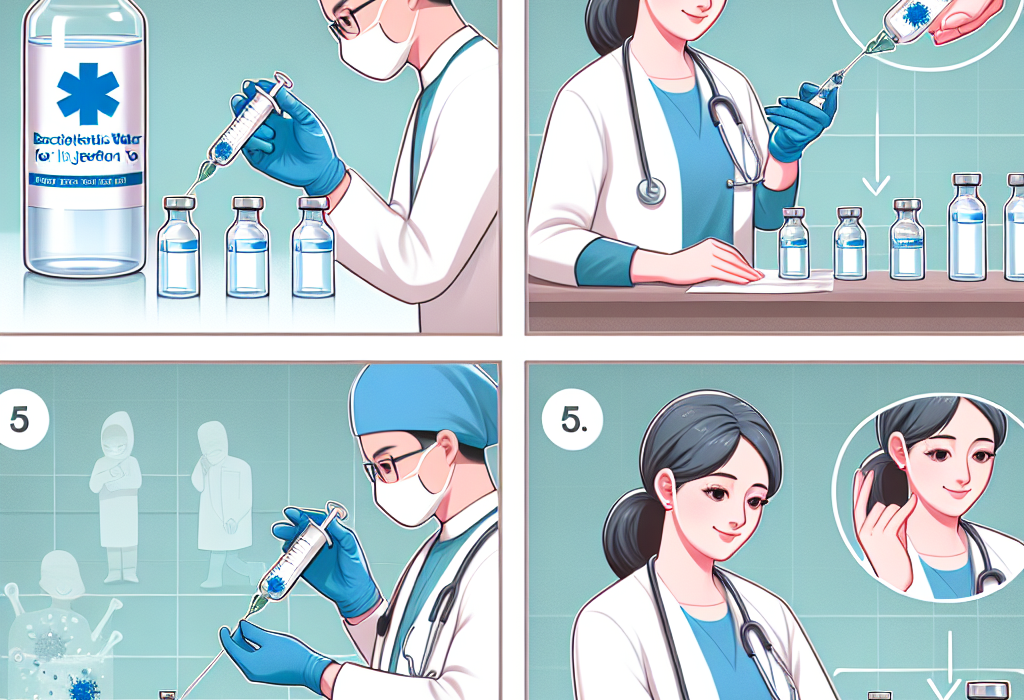 Cómo usar Agua bacteriostática para inyección para superar estancamientos