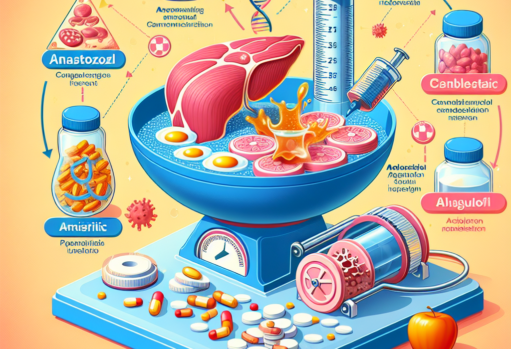 Cuánto impacta Anastrozol en tu consumo calórico