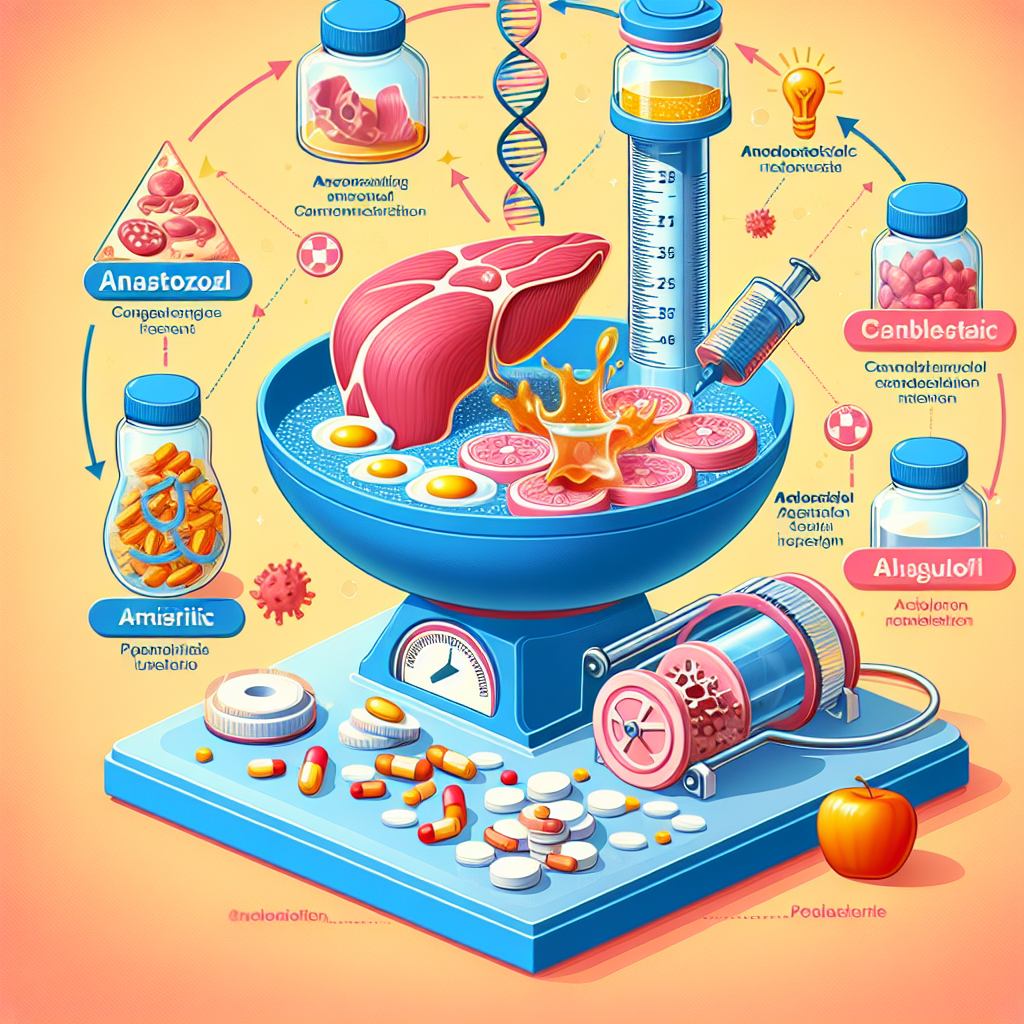 Cuánto impacta Anastrozol en tu consumo calórico