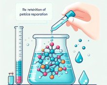 Cuánto líquido se retiene usando Preparados de péptidos