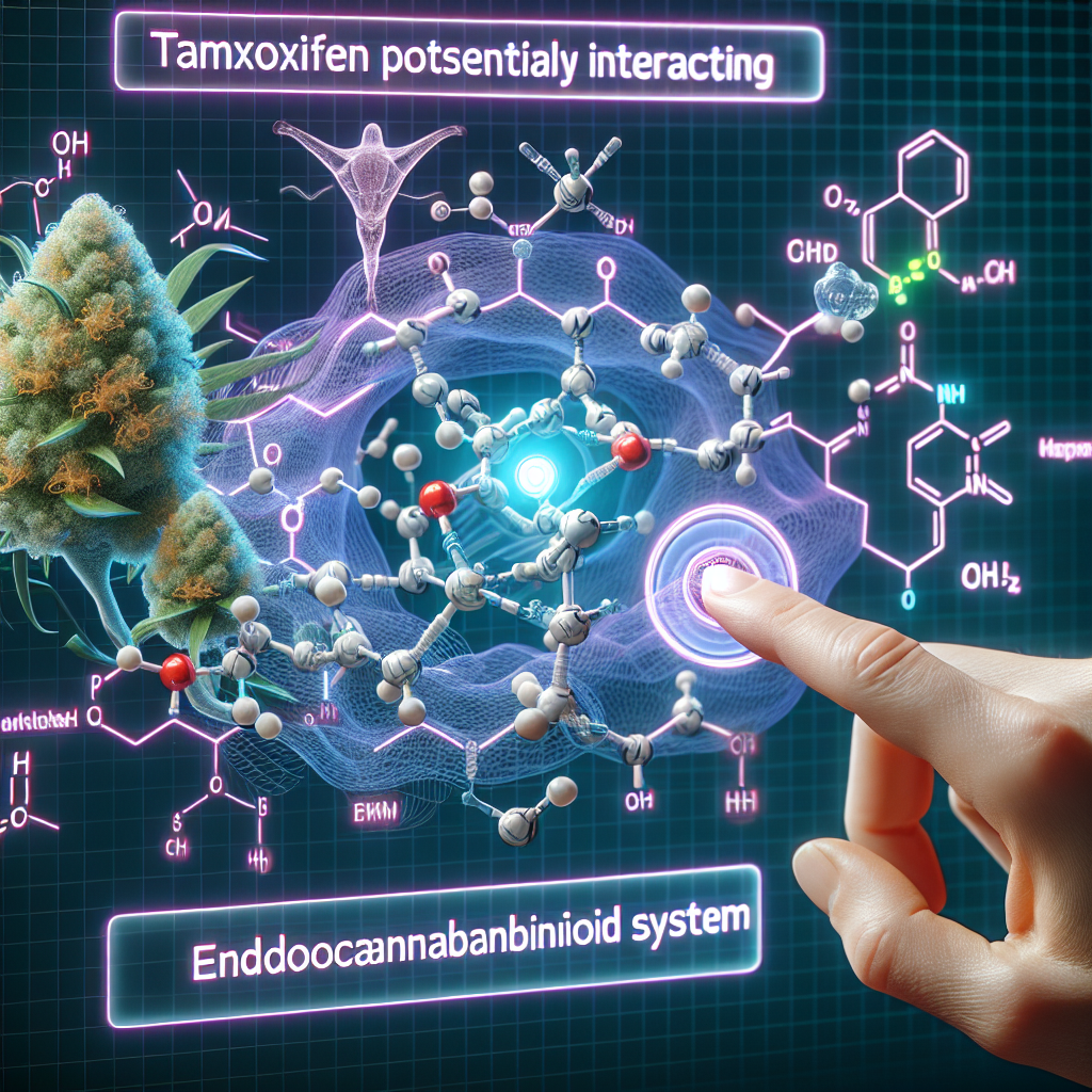 ¿Puede Tamoxifeno alterar el sistema endocannabinoide?