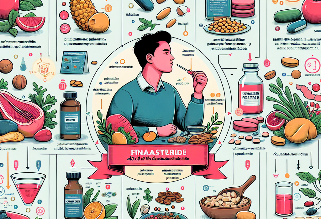 Qué alimentos facilitan el metabolismo de Finasteride
