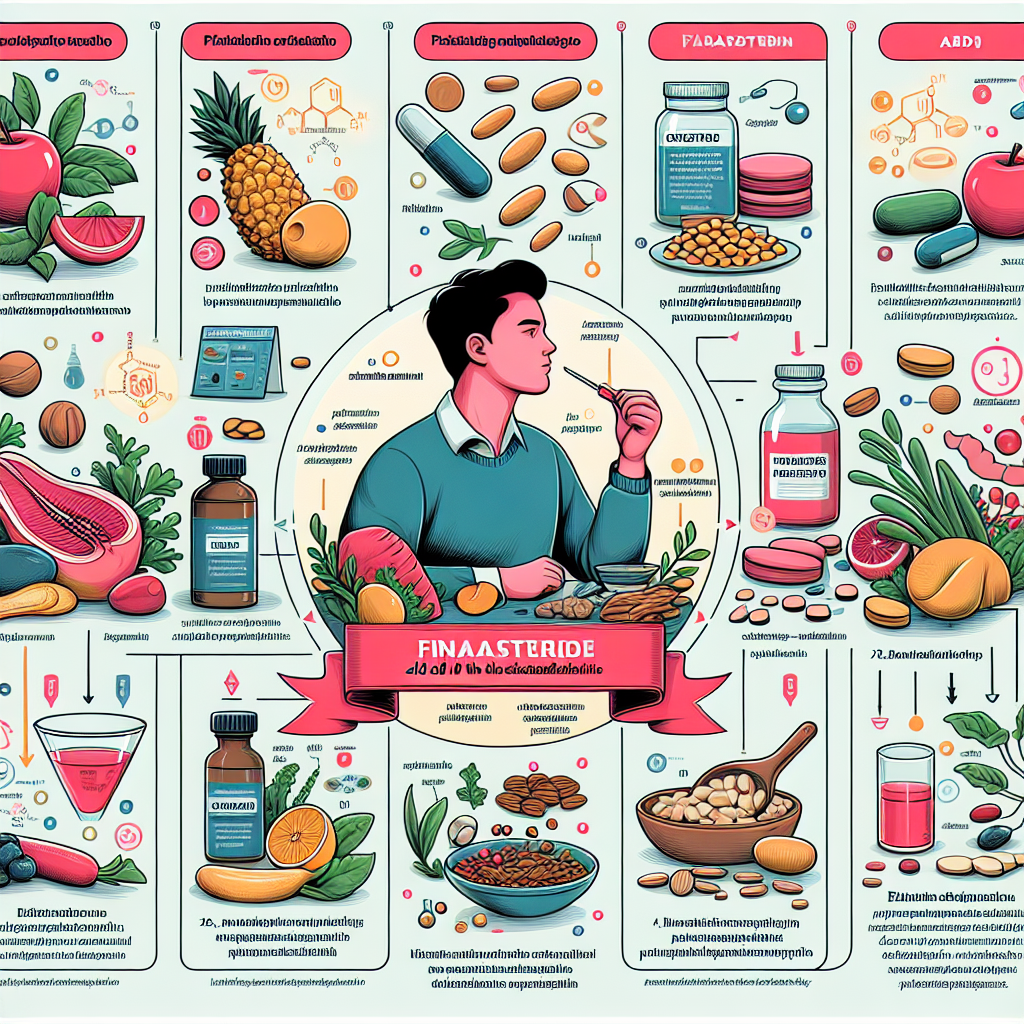 Qué alimentos facilitan el metabolismo de Finasteride