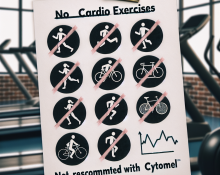 ¿Qué formas de cardio no se recomiendan con Cytomel?