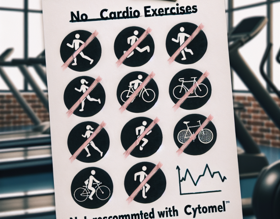 ¿Qué formas de cardio no se recomiendan con Cytomel?