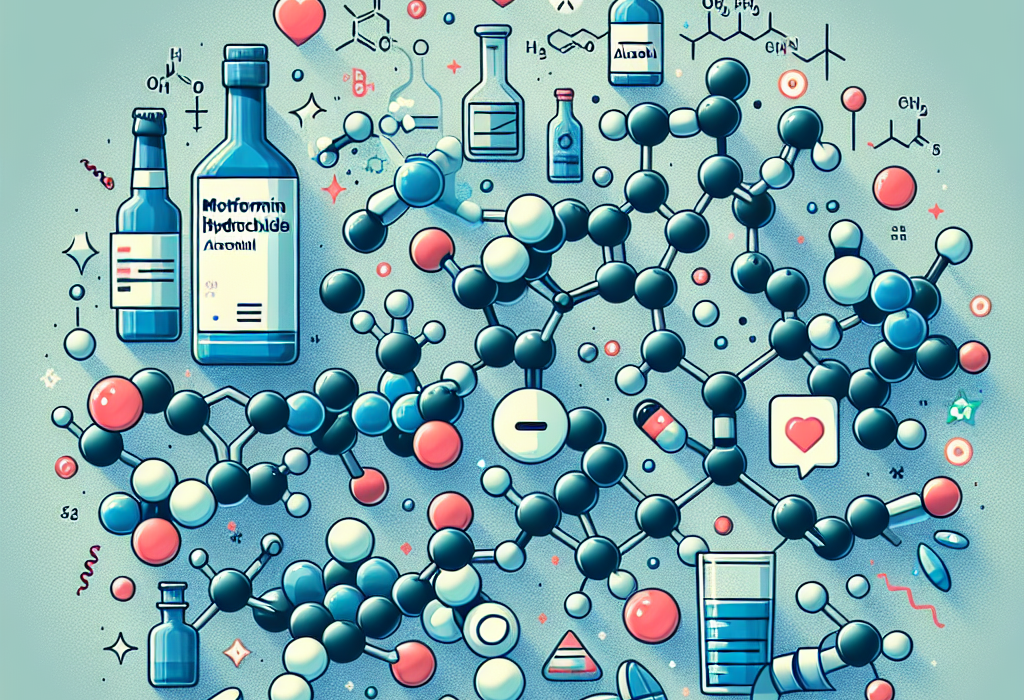 Qué ocurre al mezclar Metformin Hydrochlorid con alcohol
