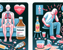 Qué ocurre al mezclar Nebivolol con alcohol