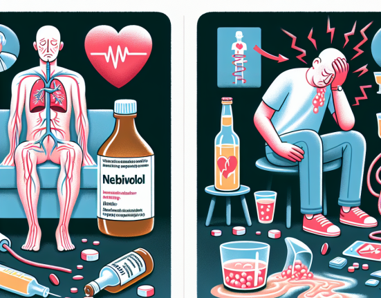 Qué ocurre al mezclar Nebivolol con alcohol