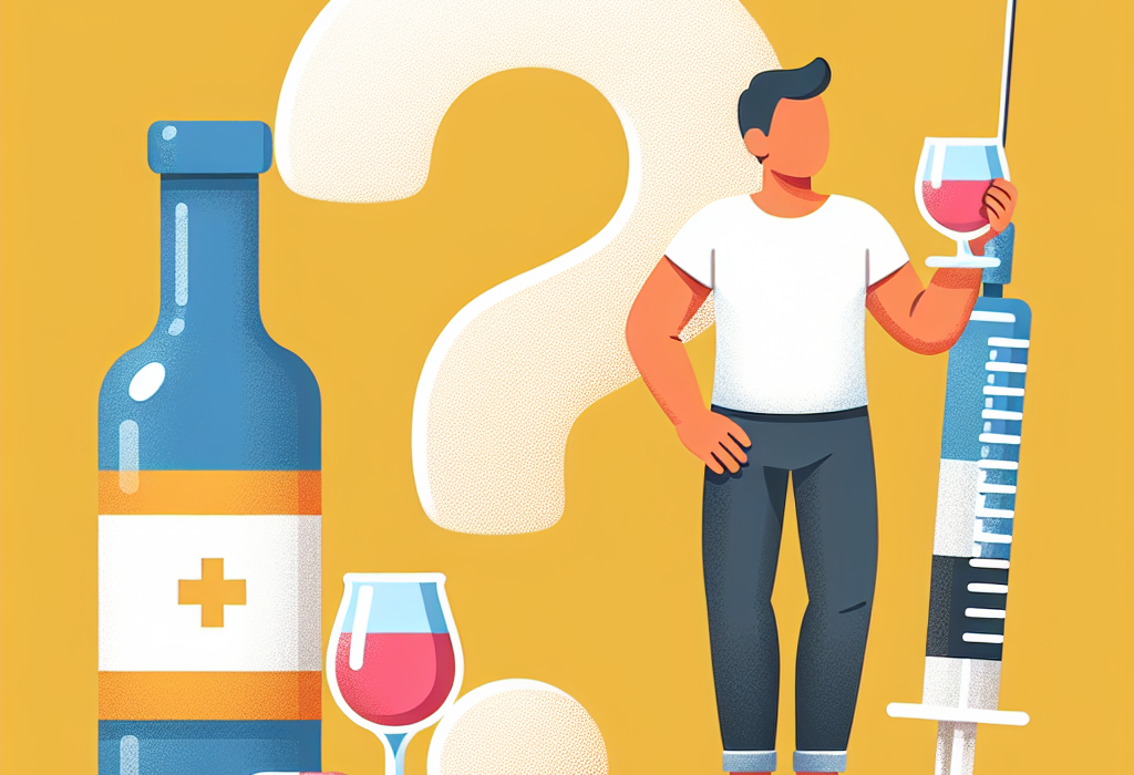 ¿Se puede beber alcohol mientras se usa Inyecciones y pastillas para adelgazar?