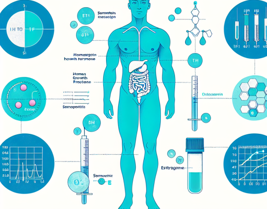 Somatropina y niveles de estrógeno