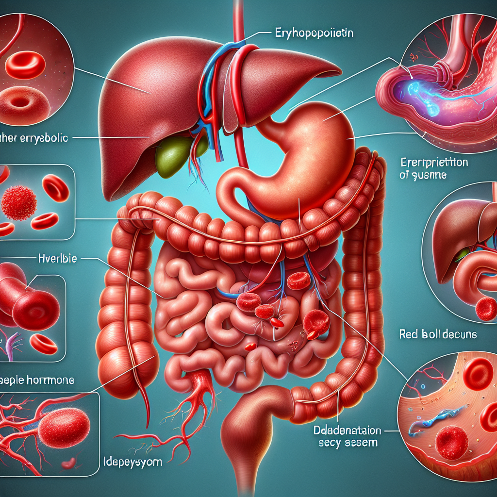 Cómo afecta Erythropoietin al sistema digestivo
