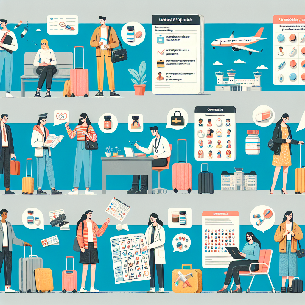Consejos para viajar mientras usas Gonadotropina