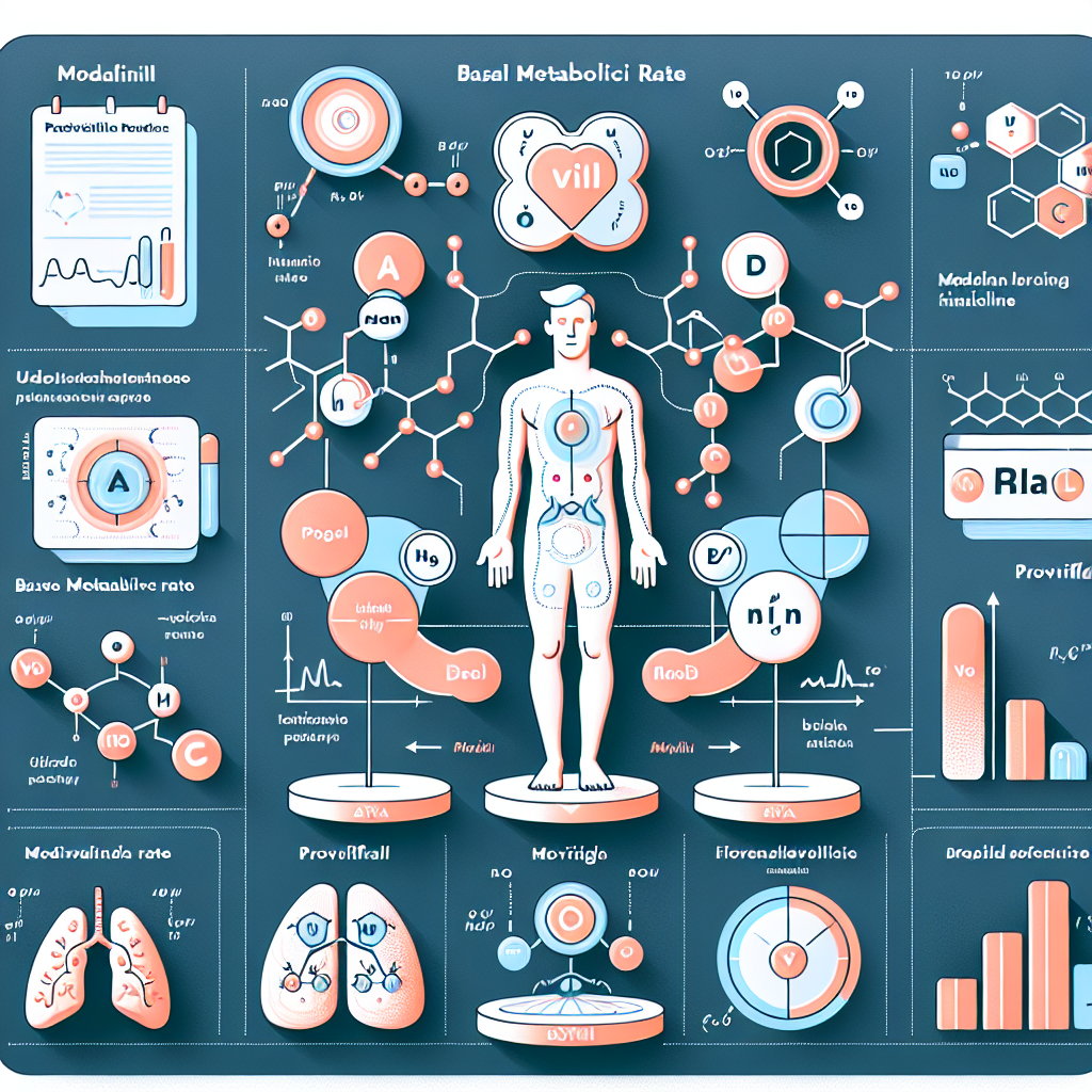 ¿Puede Modafinil (Provigil) afectar tu metabolismo basal?