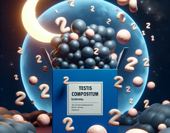 ¿Puede Testis Compositum causar insomnio?