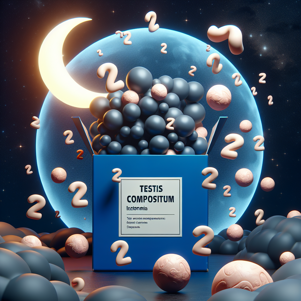 ¿Puede Testis Compositum causar insomnio?