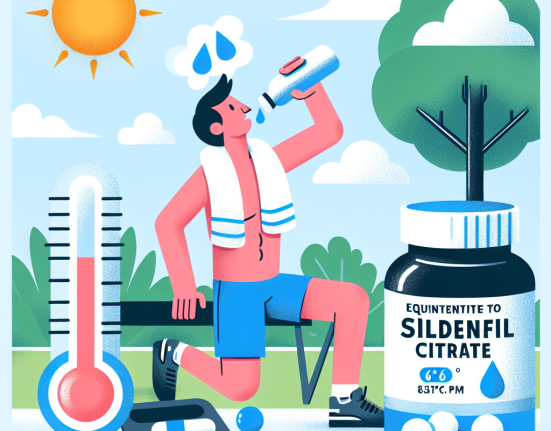 Qué adaptaciones hacer si entrenas en clima caluroso con Sildenafil Citrate (Viagra generic)
