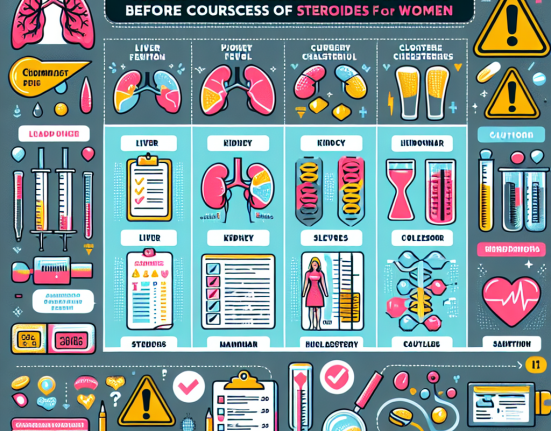 Qué biomarcadores revisar antes de usar Cursos de esteroides para mujeres