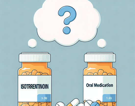 Qué esperar al combinar Isotretinoina con orales