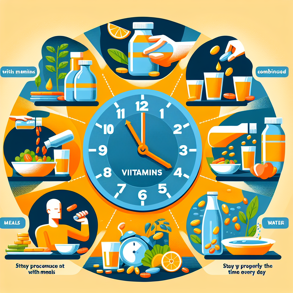 Qué hábitos mejoran la eficacia de Vitamines