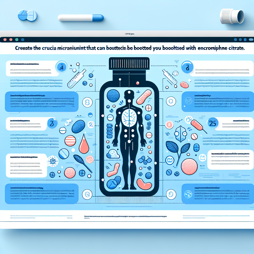 Qué micronutrientes potenciar con Enclomiphene citrate