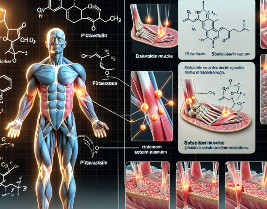 Cómo afecta Pitavastatina cálcica a los músculos estabilizadores