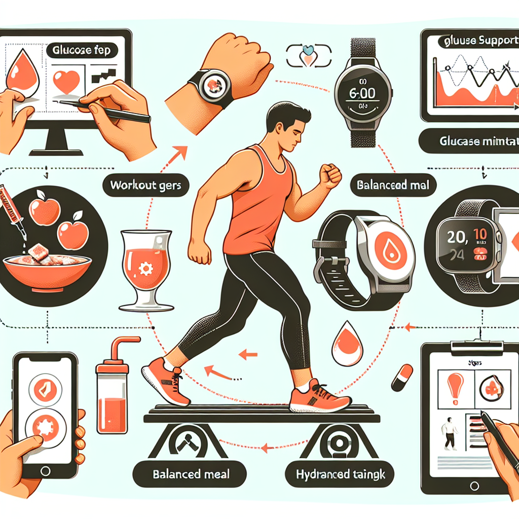 Cómo ajustar el entrenamiento al usar Apoyo a la glucosa