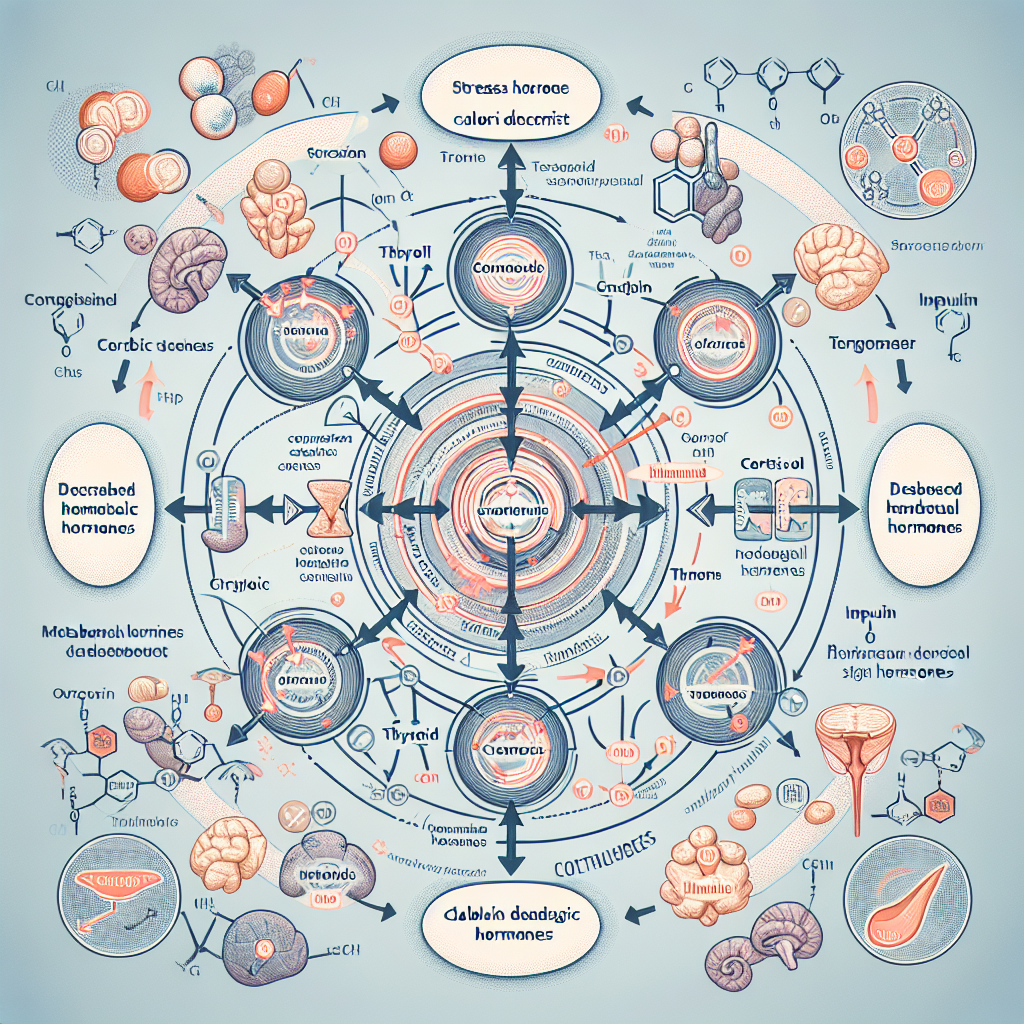 Cómo se comporta Estrés y equilibrio hormonal con déficit calórico severo