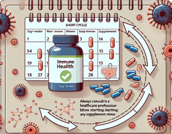Cómo tomar correctamente Salud inmunológica en un ciclo corto