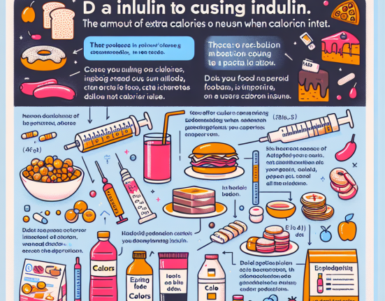 ¿Cuántas calorías extra consumir con Insulina?