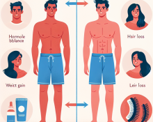 Diferencias entre resultados físicos y estéticos con Estrés y equilibrio hormonal